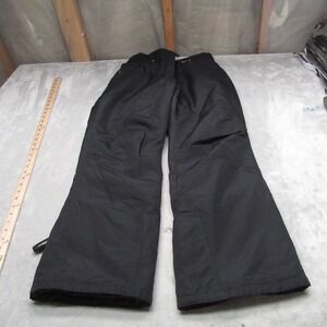 Slalom Snow Pants Women Medium Black Wind Rain Ski Lined Hiking Outdoor 30x30